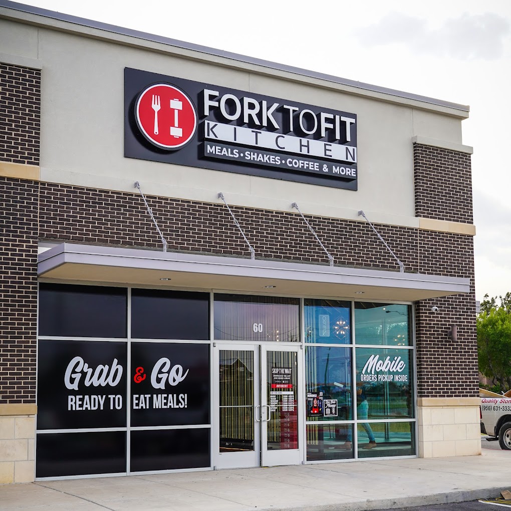 Fork to Fit Kitchen storefront near UTRGV