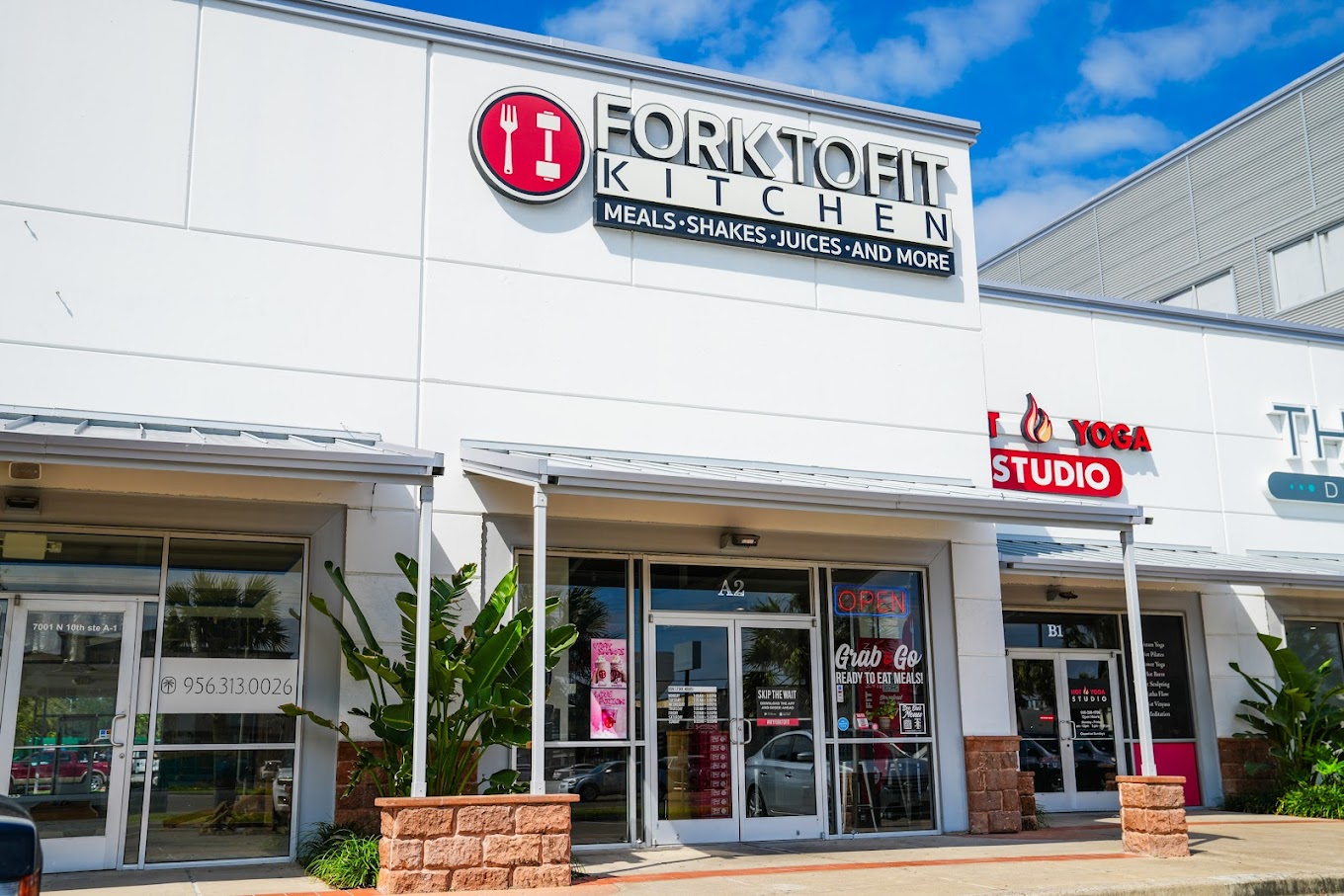 Fork to Fit Kitchen's first brick-and-mortar store in McAllen, Texas